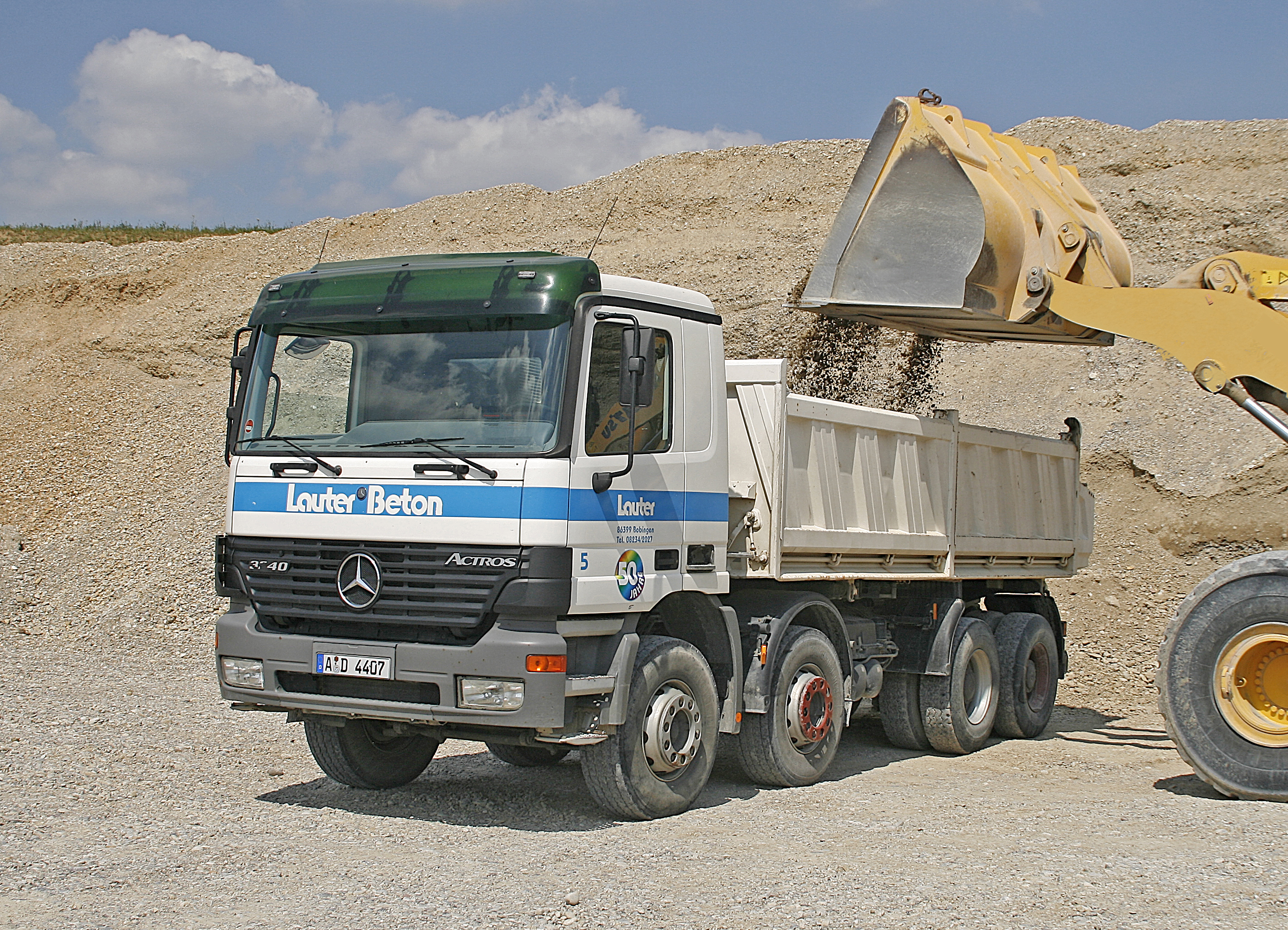 Sand und Kies - Lauter Beton